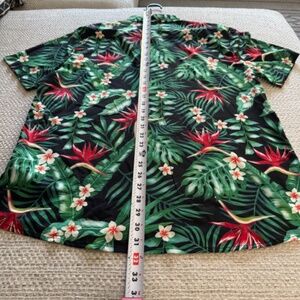 *NEW* Mens L Smoke Rise Short Sleeve Lightweight Sport Shirt Jungle Theme Casual